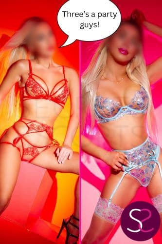 Not one, but TWO young, stunning blondes available tonight guys! Call us from 8pm! 0161 798 6769
