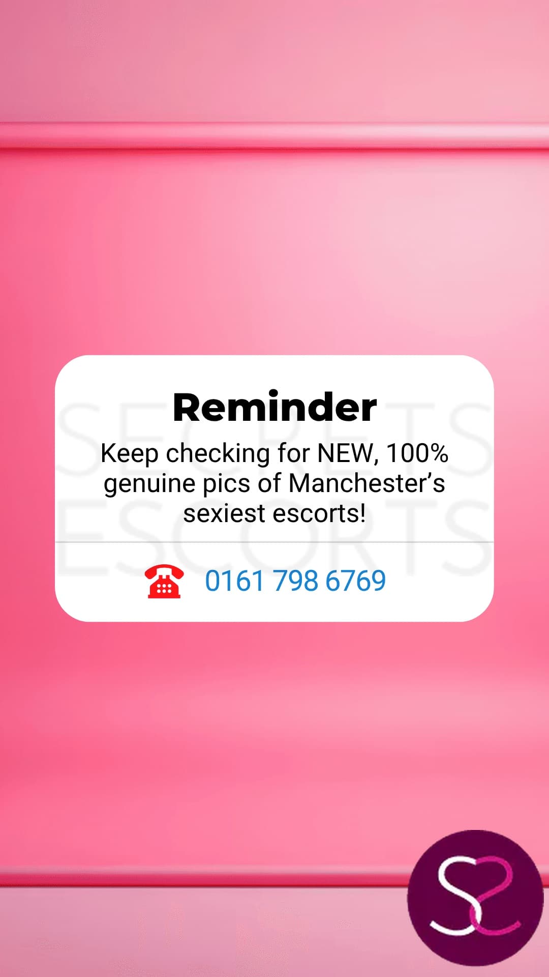 Today's the day! The fans are blowing, the flash is popping, the girls are stripped! It's STUDIO TUESDAY! 0161 798 6769